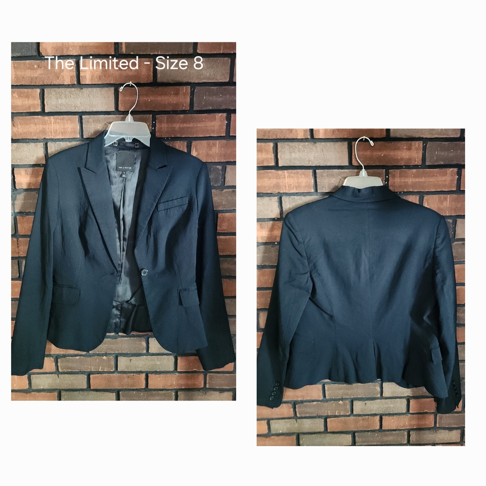 The Limited Charcoal Blazer